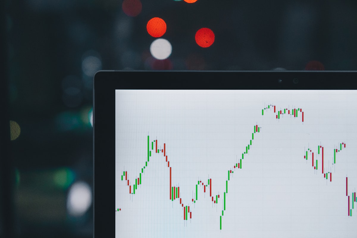 Candlestick chart on a trading screen — the scene of most avoidable mistakes